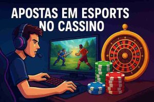 Vitória em aposta de eSports